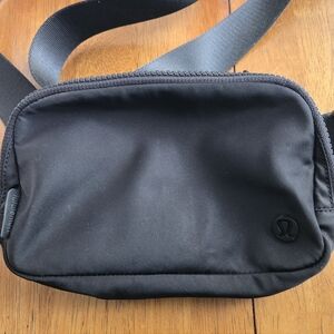 lululemon Black Belt Bag